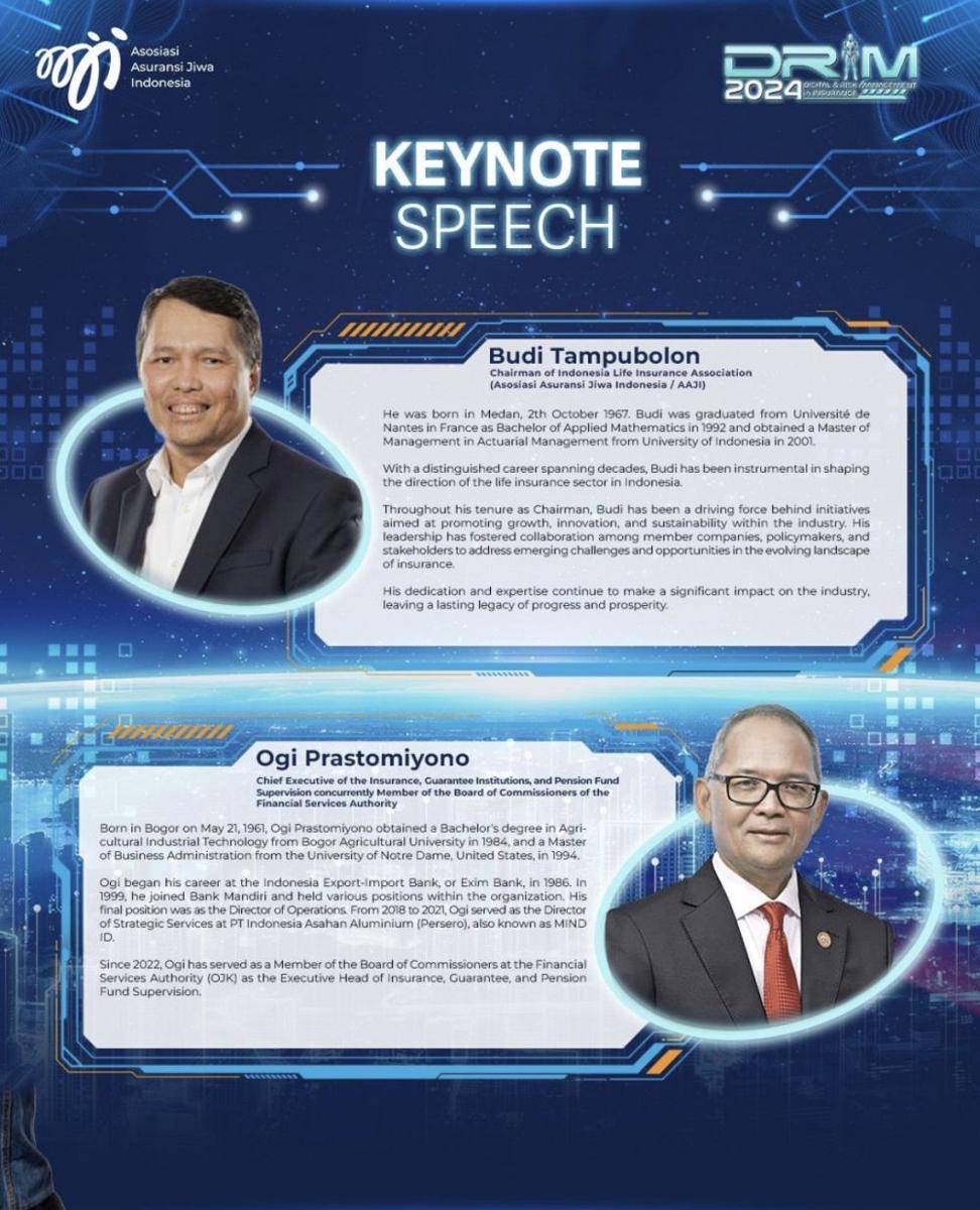 key note speech DRiM 2024 (instagram/aaji_official)