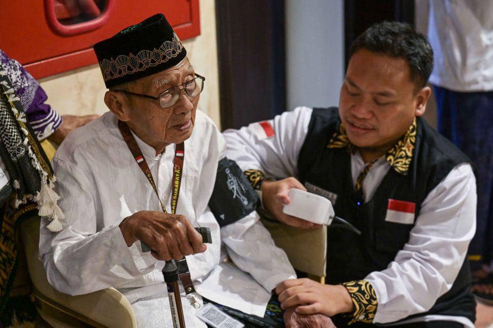 Mbah Hardjo Mislan, jemaah haji lansia. (dok. MCH)
