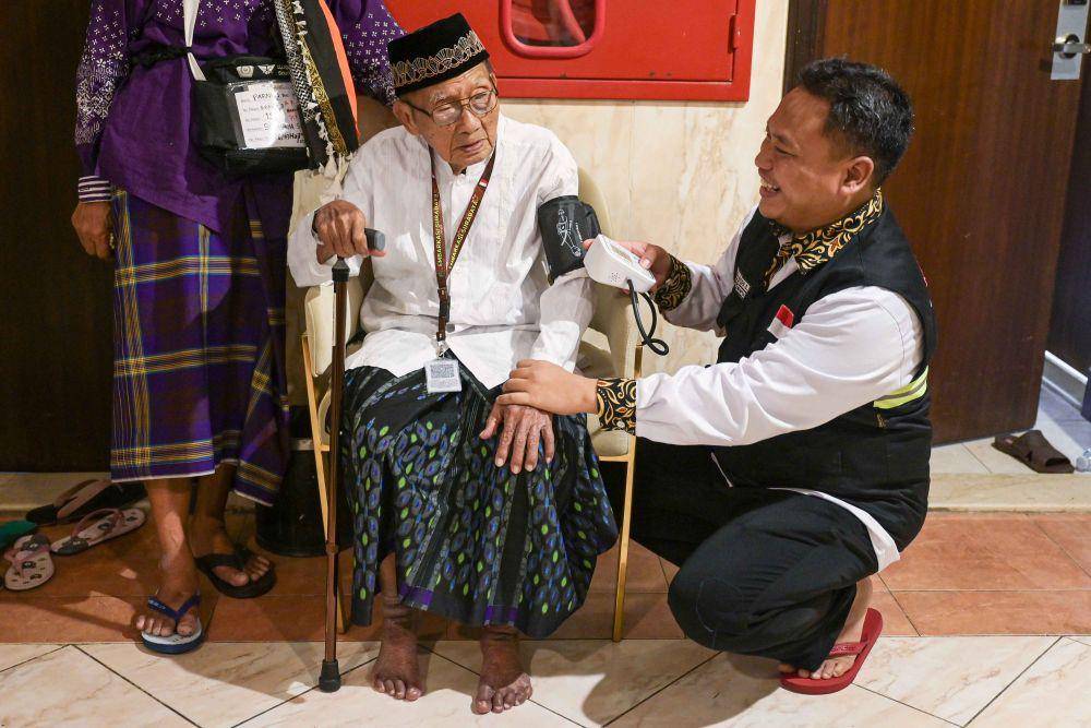 Mbah Hardjo Mislan, jemaah haji lansia. (dok. MCH)