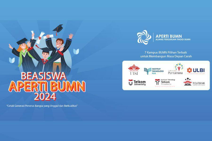 Beasiswa Aperti BUMN 2024 (aperti-bumn.org/)