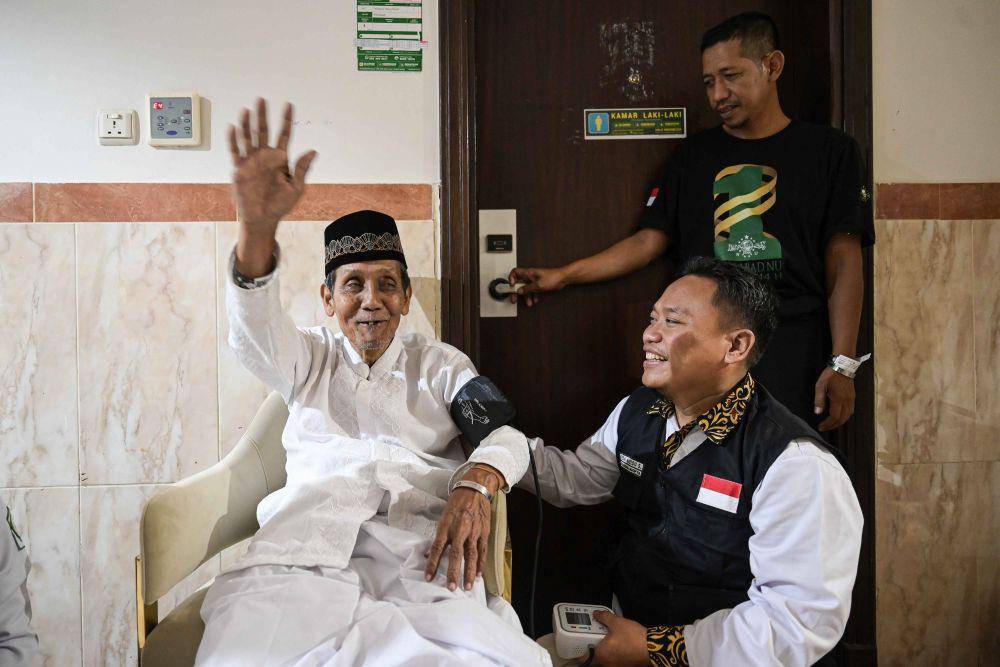 Mbah Hardjo Mislan, jemaah haji lansia. (dok. MCH)
