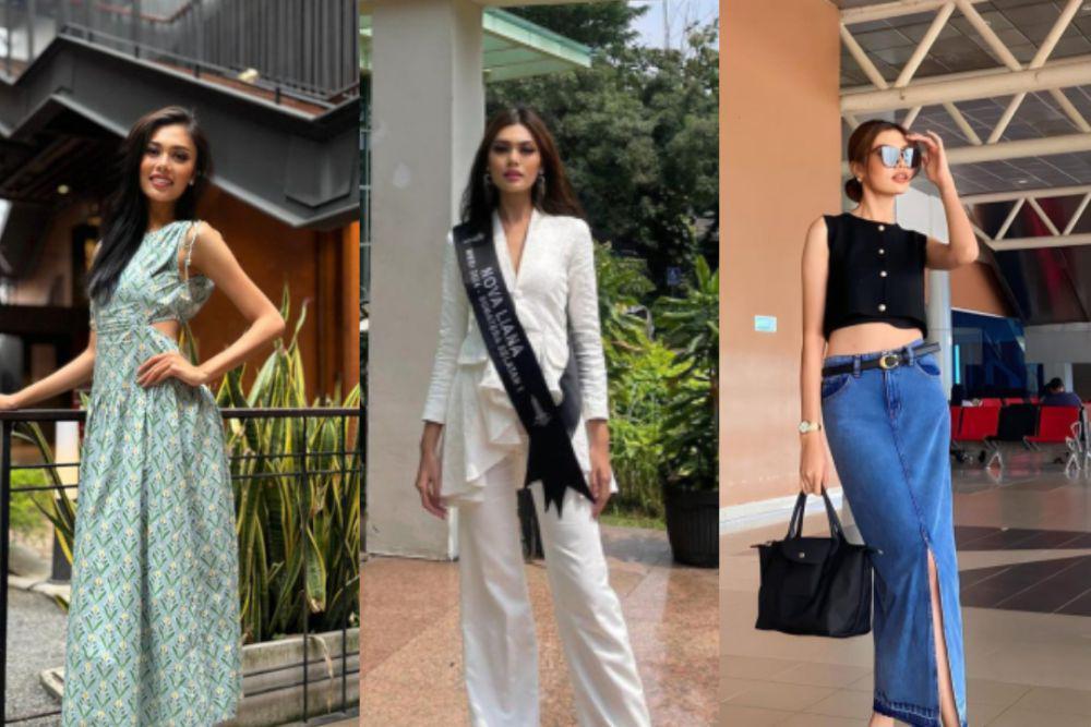 9 Inspirasi OOTD ala Valdez Nova, Miss Grand Indonesia 2024