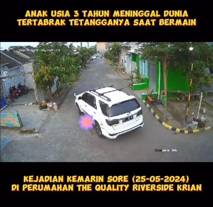 Polisi Tetapkan Tersangka Pengemudi Fortuner yang Tabrak Balita