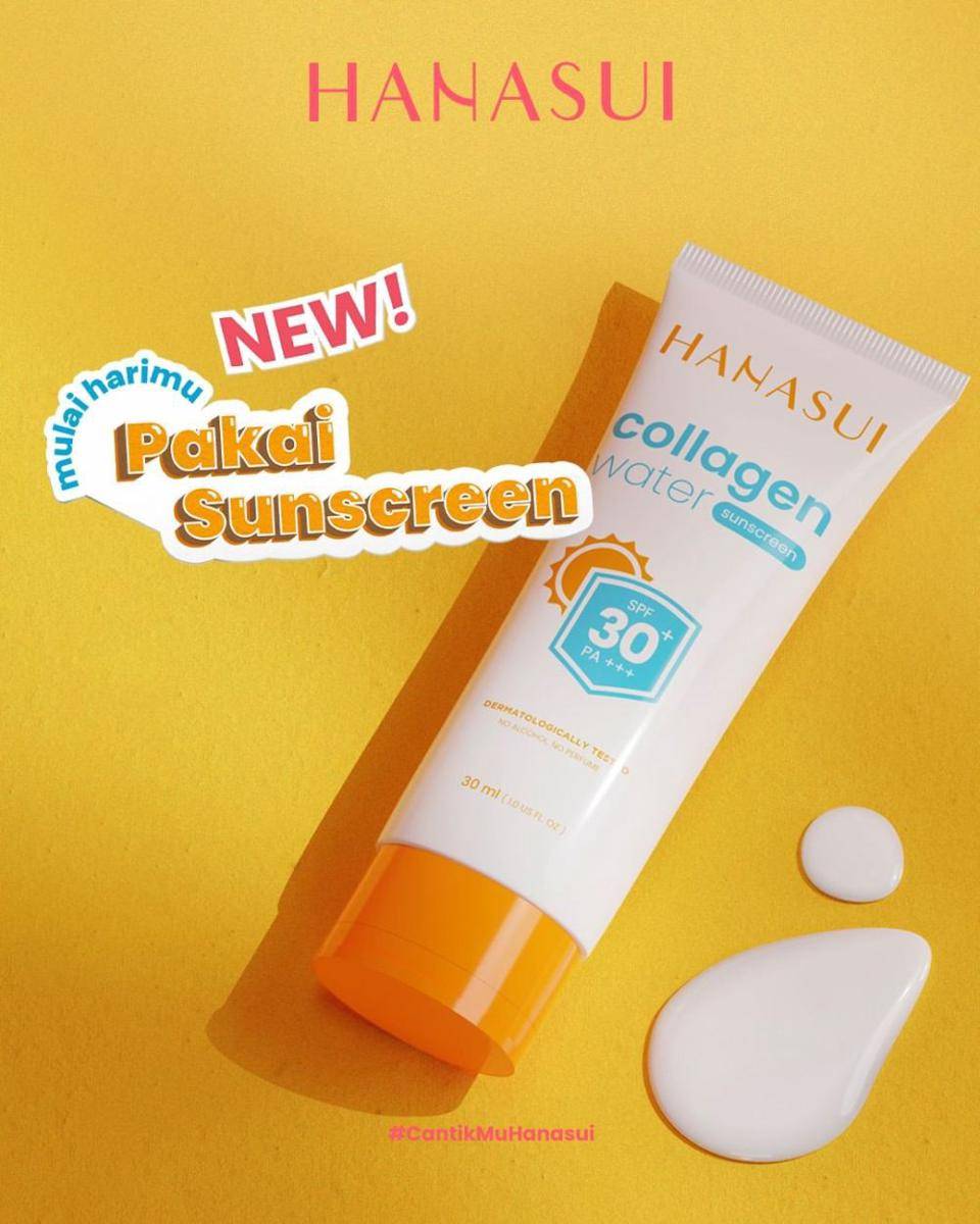 Hanasui Collagen Water Sunscreen SPF 30+. (instagram.com/officialhanasui)