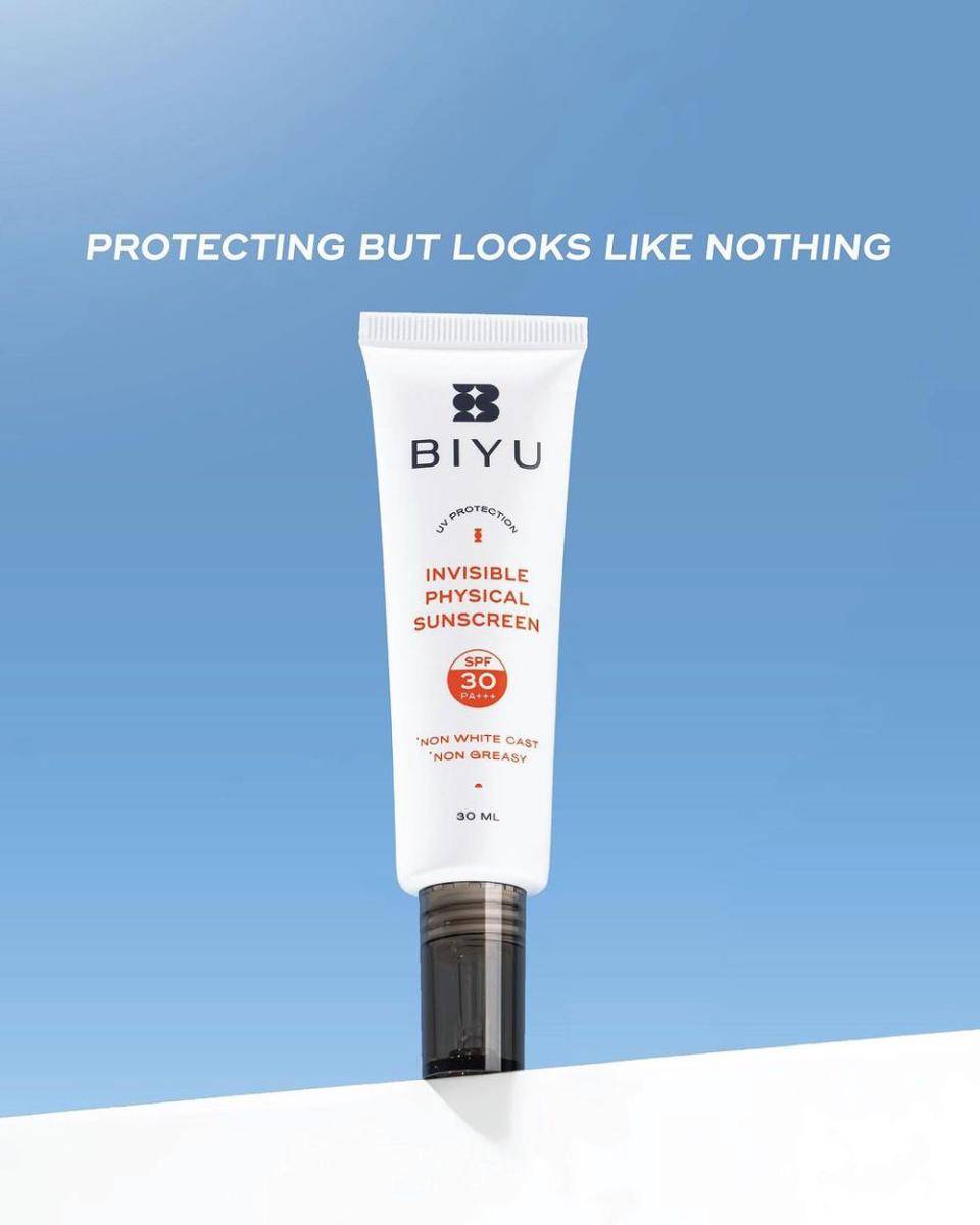 Biyu Invisible Physical Sunscreen SPF 30 PA+++. (instagram.com/biyuskin)