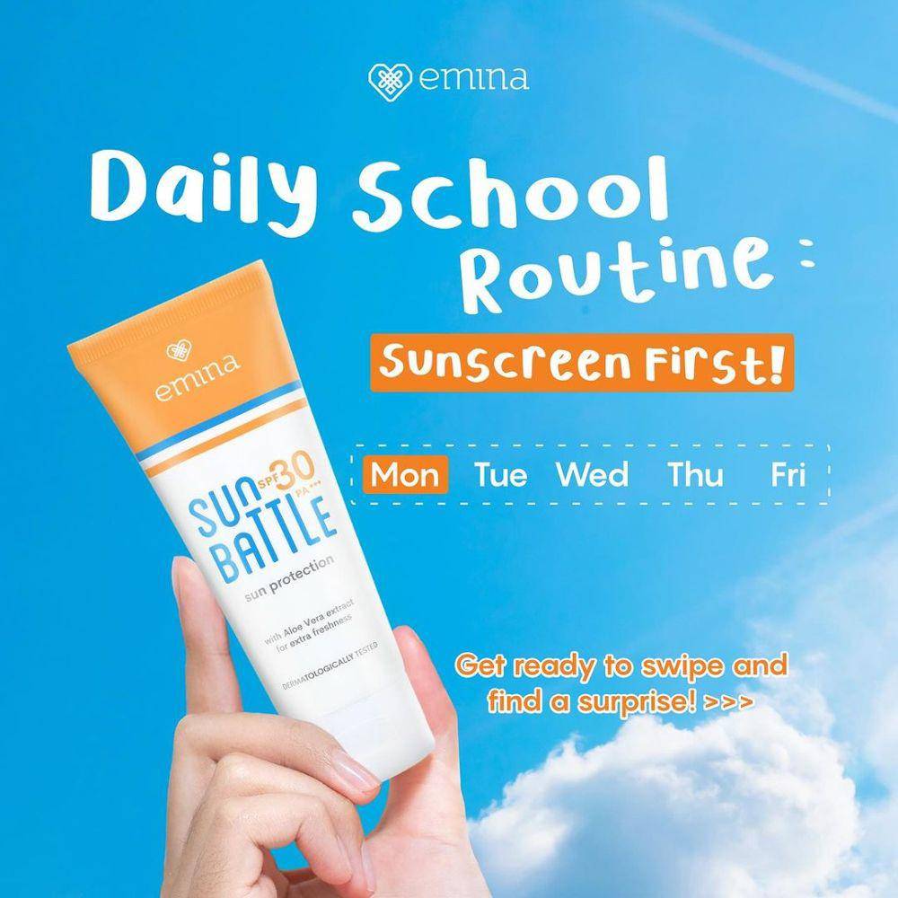 Emina Sun Battle SPF 30. (instagram.com/eminacosmetics)