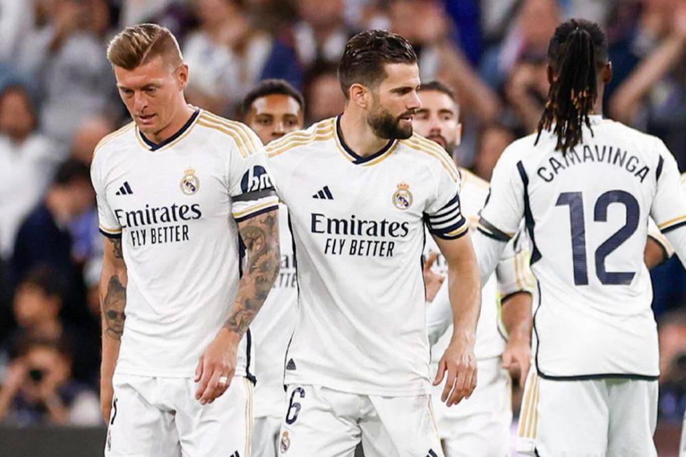 Para pemain Real Madrid pada saat pertandingan. (instagram.com/realmadrid)