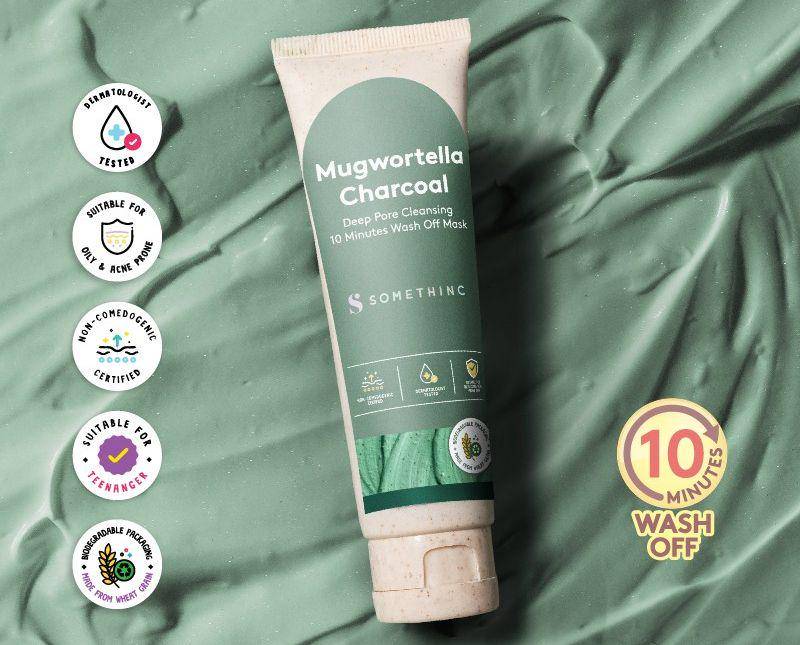 Somethinc Mugwortella Charcoal Deep Pore Cleansing  (dok. Somethinc)