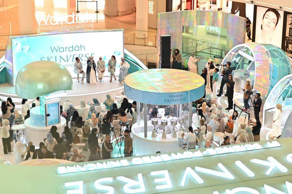 Immersive Experience Wardah SKINVERSE “Science Powered Skincare” di Senayan City dari 27 Mei - 2 Juni 2024 (dok. Wardah)