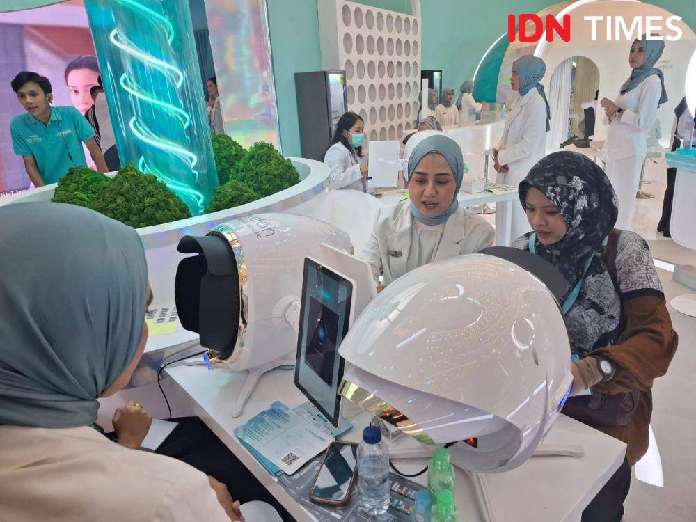 Immersive Experience Wardah SKINVERSE “Science Powered Skincare” di Senayan City dari 27 Mei - 2 Juni 2024 (IDN Times/Adyaning Raras)
