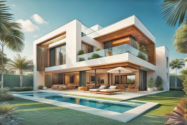 8 Inspirasi Desain Fasad Rumah Modern Dua Lantai, Mewah Banget!