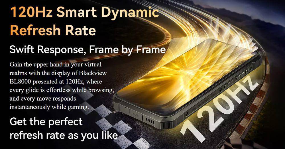 potret layar Blackview BL8000 5G (blackview.hk)