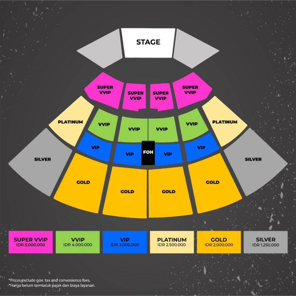 harga tiket konser Eric Chou di Jakarta (instagram.com/unusual_ent)