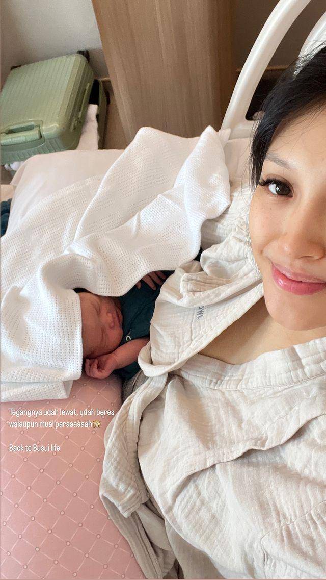 potret Afifah Yusuf melahirkan anak kedua (instagram.com/afifahyusuf)