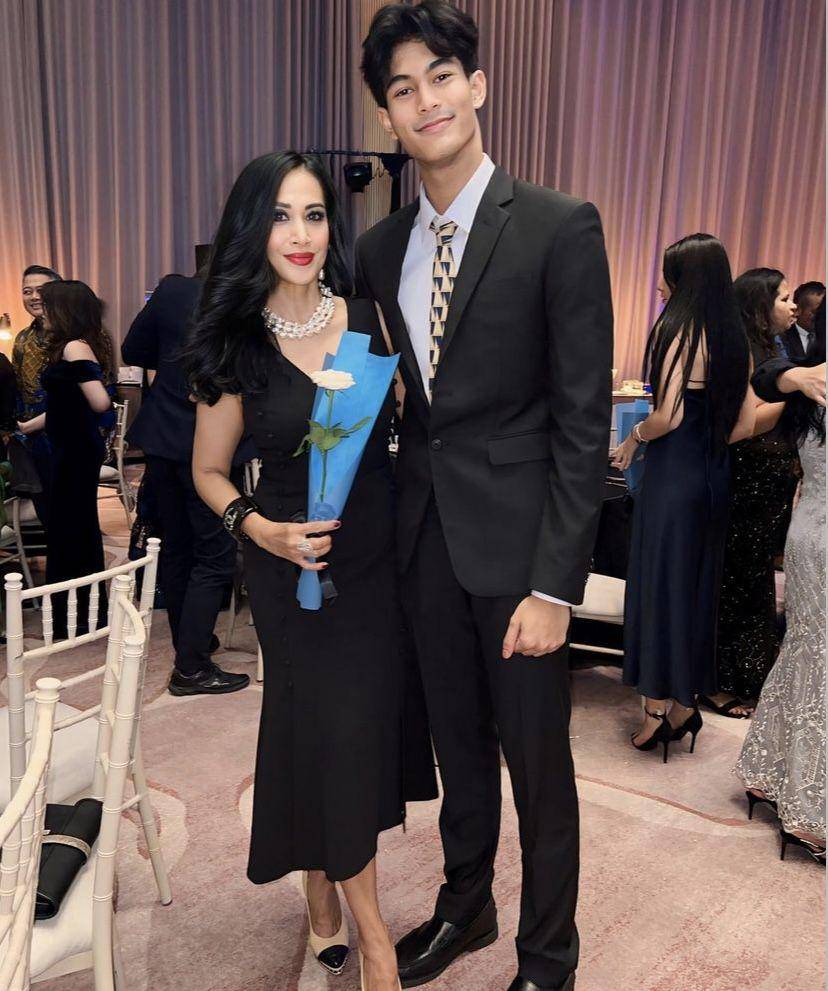 potret Diah Permatasari hadiri gala dinner class Marco (instagram.com/dps_diahpermatasari)