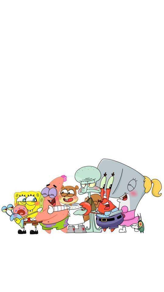 pp WhatsApp Spongebob aesthetic (pintereset.com/WALLPAPERS)