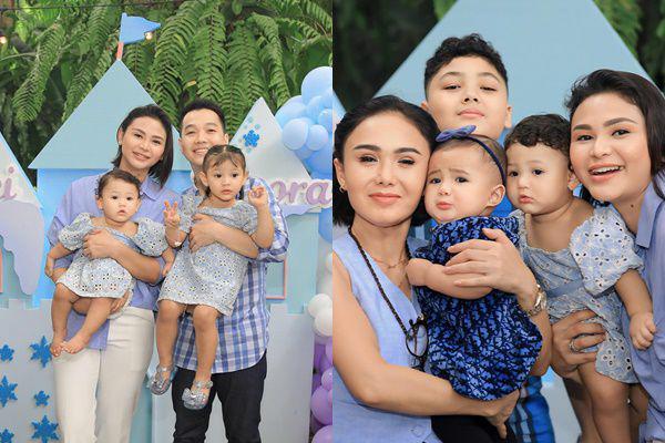 7 Potret Pesta Ulang Tahun Kirei dan Kimora, Keponakan Kris Dayanti
