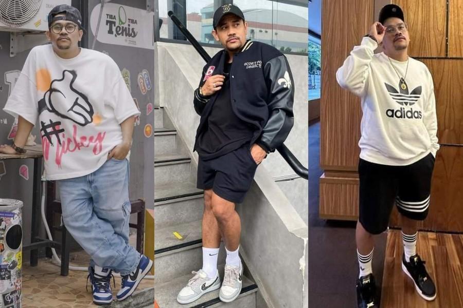 7 Daily Outfit Komika Ebel Cobra, Santai Pakai Celana Pendek