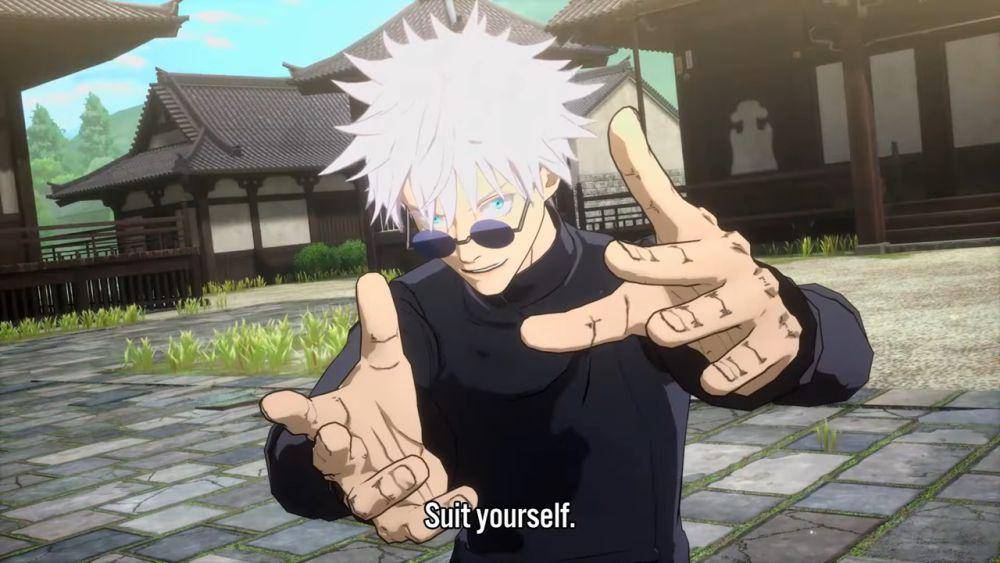 Satoru Gojo versi siswa SMA Jujutsu (dok. Bandai Namco Entertainment/Jujutsu Kaisen Cursed Clash)