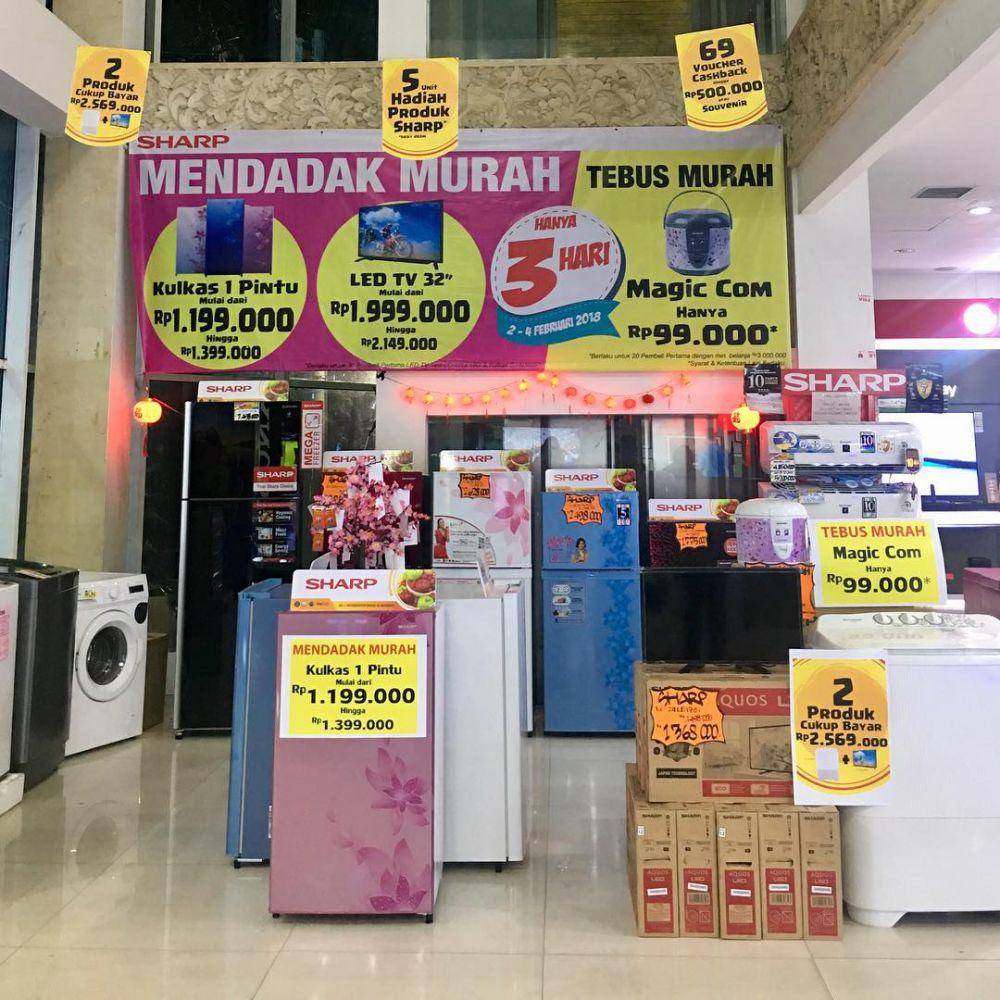 UFO Electronics & Furniture yang tawarkan barang elektronik dan furnitur rumah (Instagram.com/@ufoelectronicsbali)