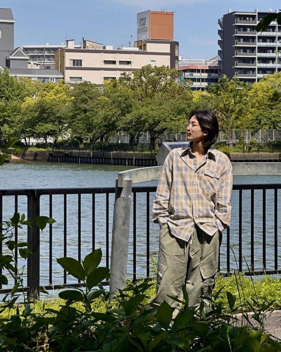 OOTD hangout ala Jeonghan SEVENTEEN (instagram.com/jeonghaniyoo_n)