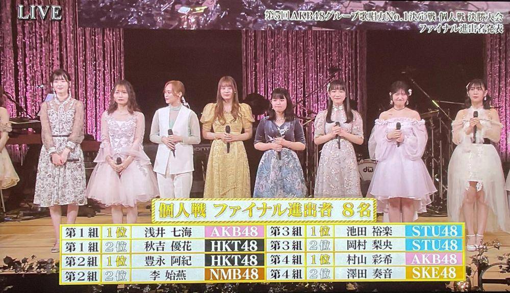 AKB48 singing competition (dok. AKB48 Wiki)