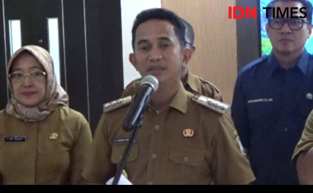 Wali Kota Balikpapan Rahmad Mas'ud, Selasa (28/5/2024). (IDN Times/Hilmansyah)