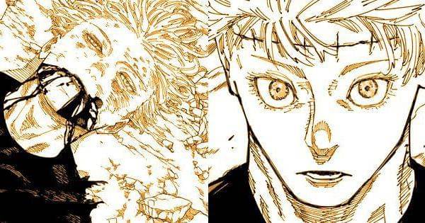 Yuji menyerang Sukuna ( Dok. Shueisha / Jujutsu Kaisen )