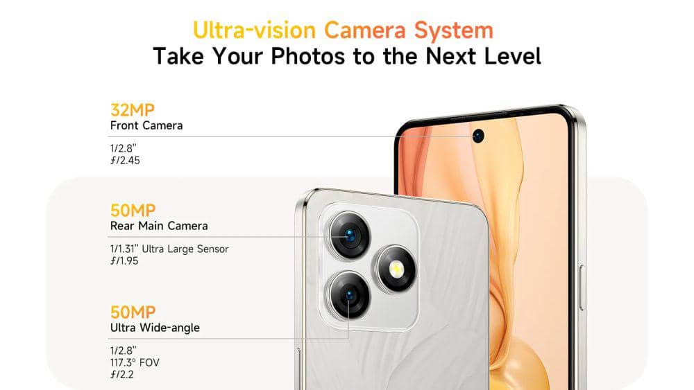 potret kamera Ulefone Note 18 Ultra 5G (ulefone.com)