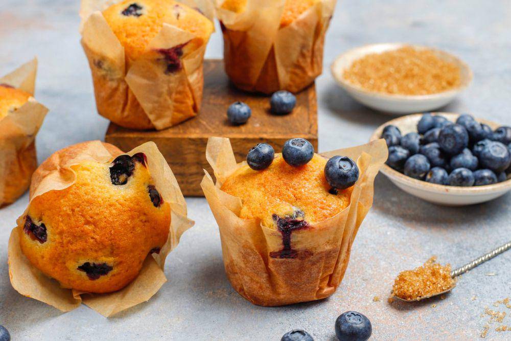 resep blueberry cream cheese muffin (freepik.com/azerbaijan_stockers)