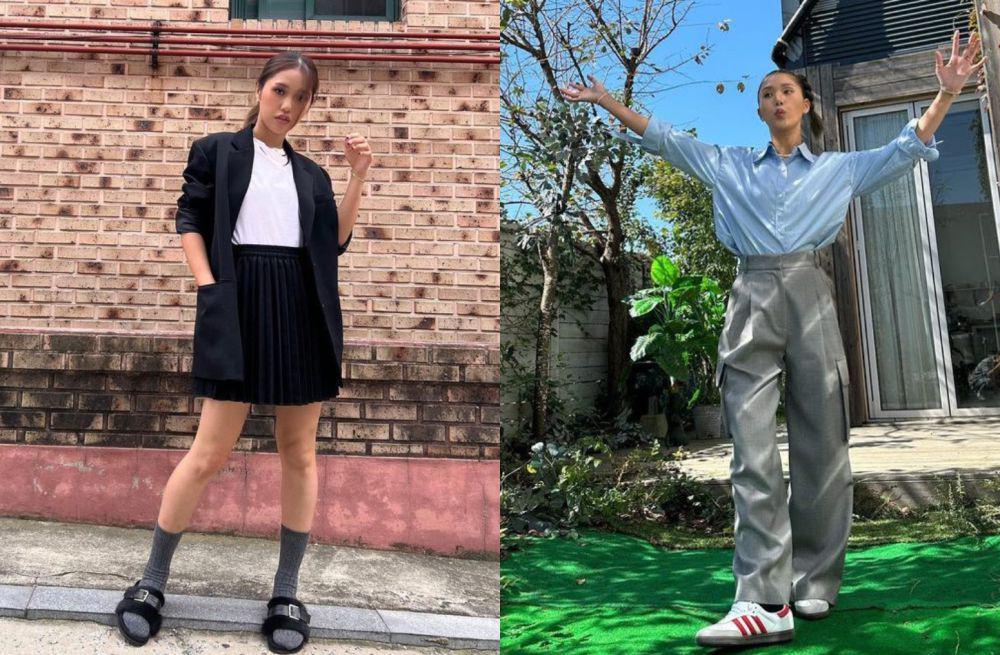 8 Inspirasi Outfit Smart Casual ala Mimi Oh My Girl, Selalu Trendy!