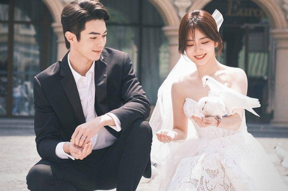 cuplikan drama As Beautiful As You (weibo.com/你比星光美丽官微 )