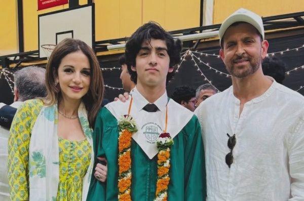 7 Potret Wisuda SMA Anak Hrithik Roshan dan Sussanne Khan