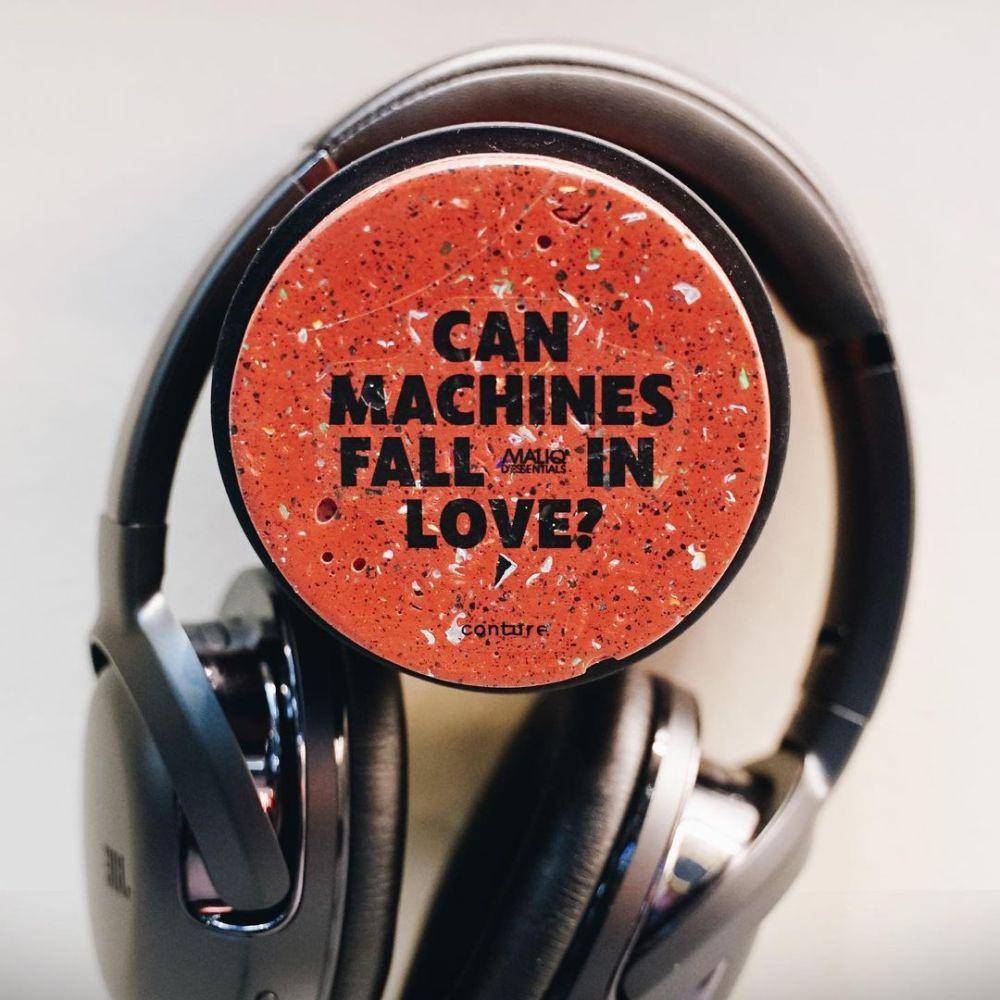 potret exhibition hearing session album Can Machines Fall In Love? (instagram.com/mad___haus)