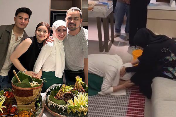 7 Potret Ultah Ke-48 Annisa Trihapsari, Nangis Cium Kaki Ibunda