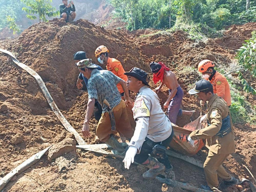 4 Hari Dicari, Satu Korban Longsor Tanggamus Akhirnya Ditemukan