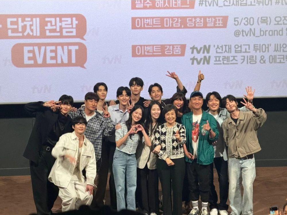10 Keseruan Pemain Lovely Runner Nobar Episode Terakhir, Meriah!