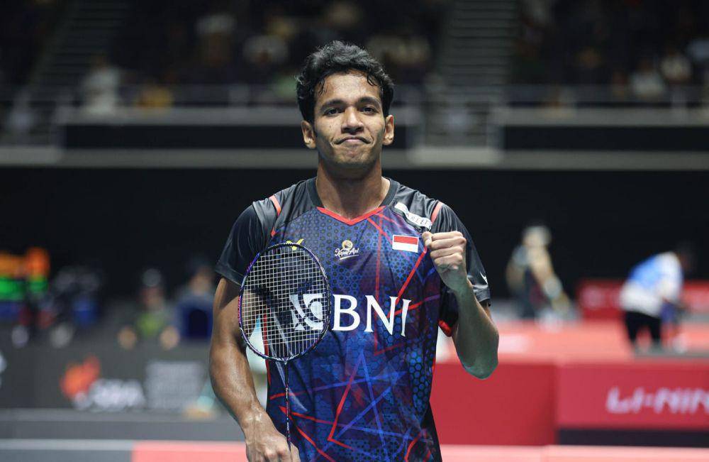 Chico Aura Dwi Wardoyo di 32 besar Singapore Open 2024 (dok. PP PBSI)