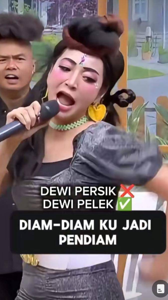 potret kocak penampilan komedian Hesti Purwadinata (instagram.com/hestipurwadinata)