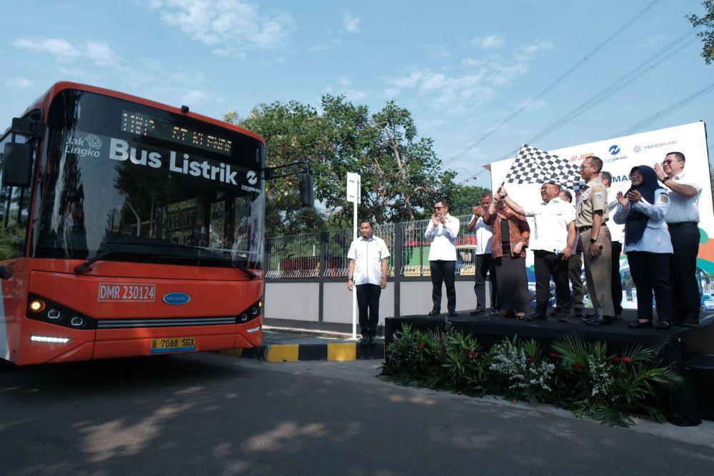 Ada Lomba Balap Sepeda Polri, 8 Rute TransJakarta Dialihkan Sementara