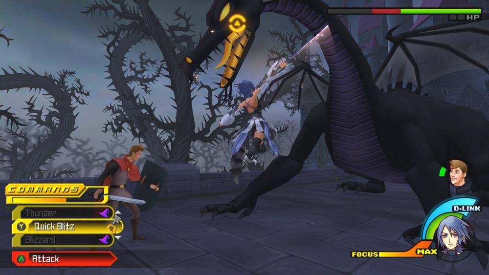 gameplay game Kingdom Hearts (dok. Square Enix/Kingdom Hearts HD 1.5 + 2.5 ReMIX)