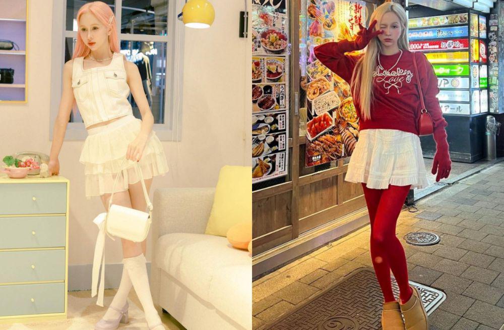 10 Mix and Match Rok Mini ala Hannah 4EVE, So Girly!