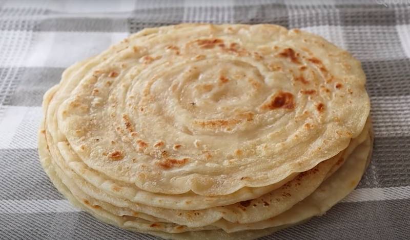 ilustrasi roti Maryam (youtube.com/Qiong Cooking)