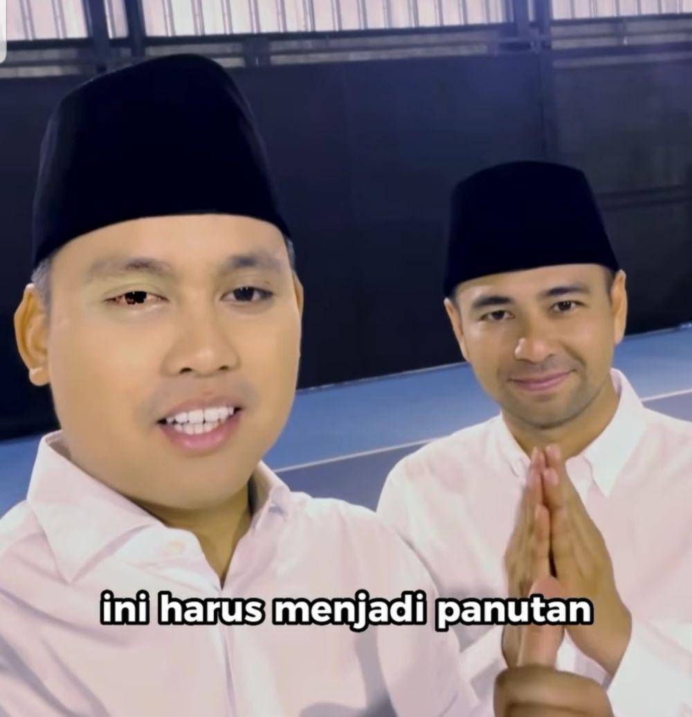 Bupati Kendal Dico Ganinduto ketika bersama publik figur, Raffi Ahmad. (www.instagram.com/@raffinagita1717)