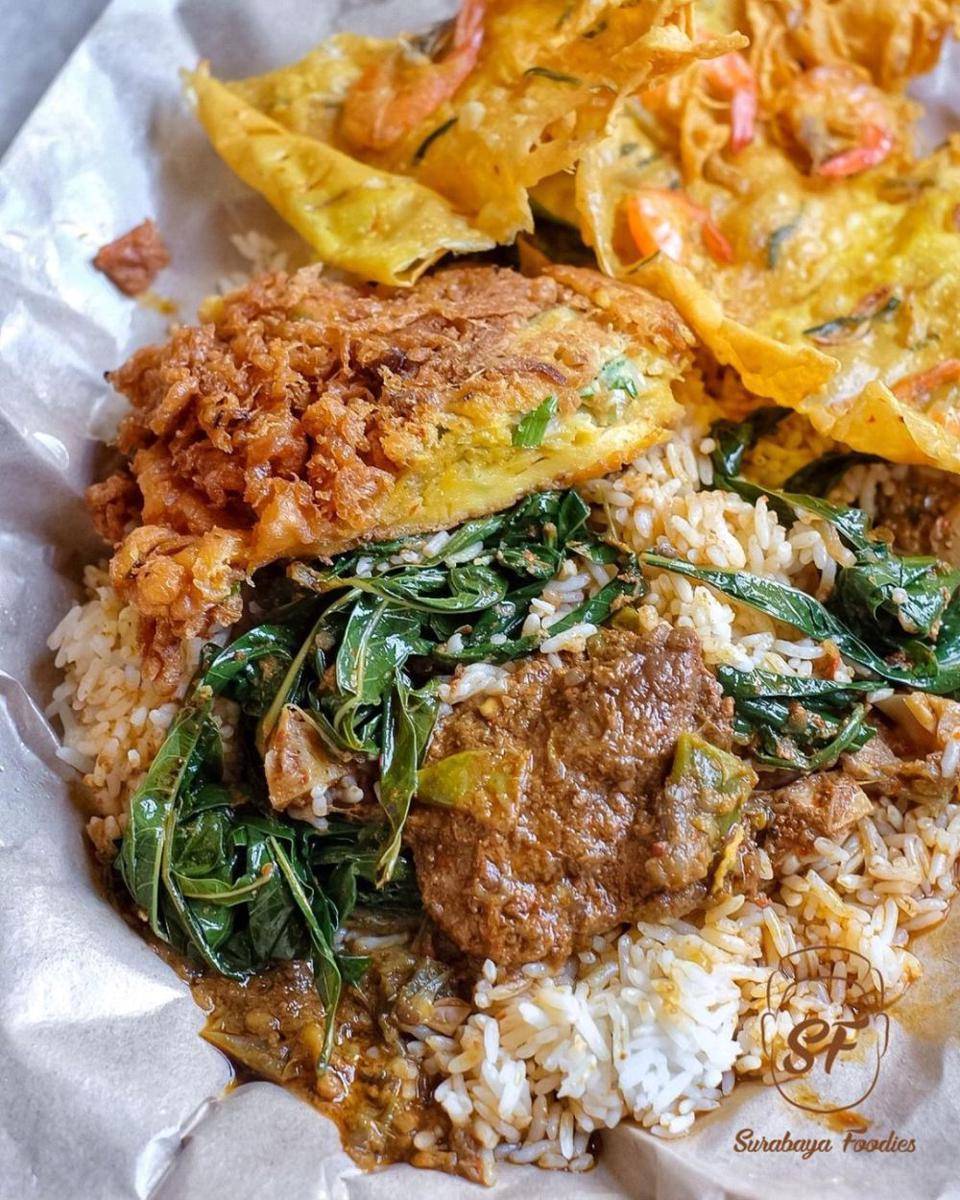 Nasi Padang Uda Ali (Instagram.com/surabayafoodies)