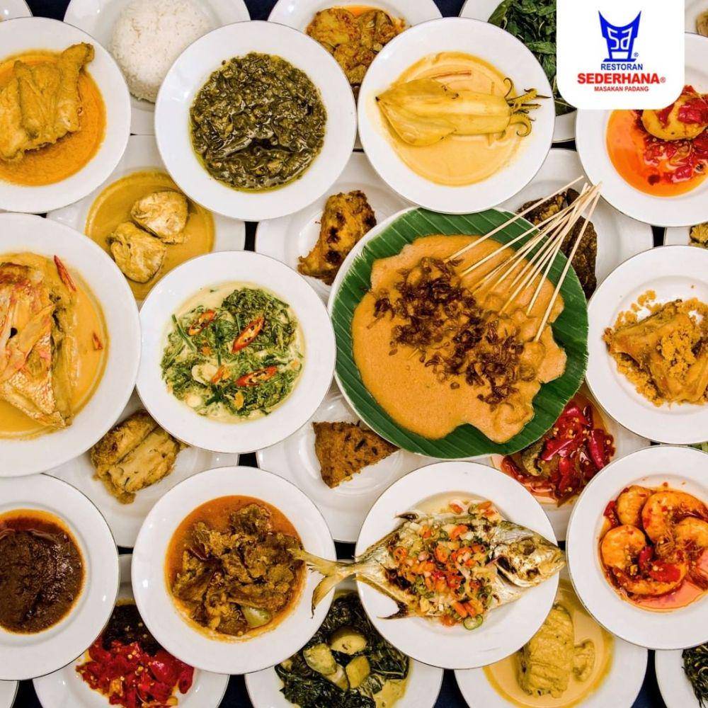 Restoran Padang Sederhana Kombes Duryat (Instagram.com/sederhana_kombesgrup)