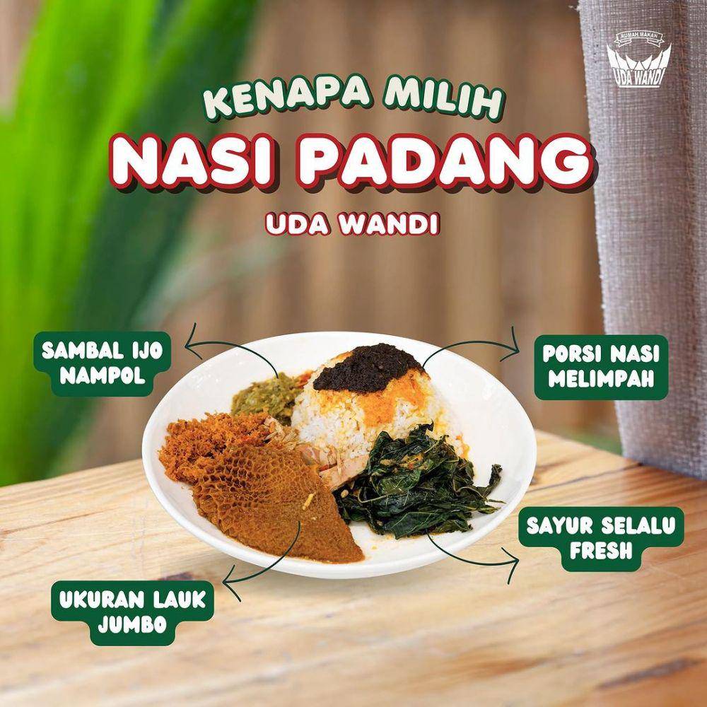 Nasi Padang Uda Wandi (Instagram.com/nasi_padang_uda_wandi)