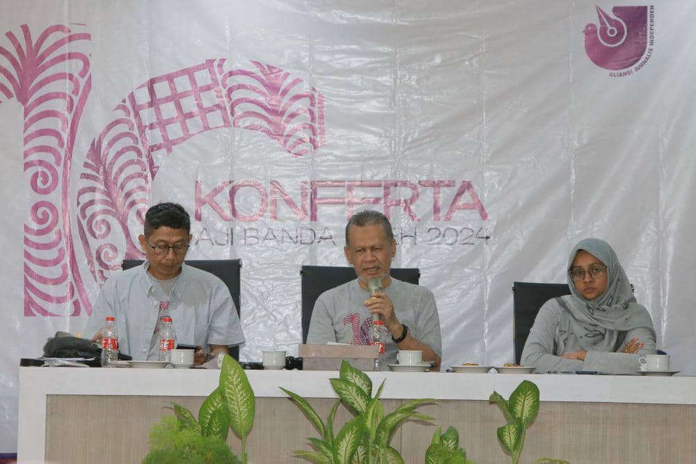 Pimpinan Sidang Konferta AJI Kota Banda Aceh. (Dokumentasi AJI Kota Banda Aceh untuk IDN Times)