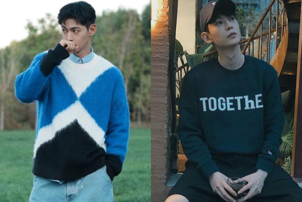 7 Ide Mix and Match Crewneck ala Xiao Tian, Gayanya Casual and Comfy!