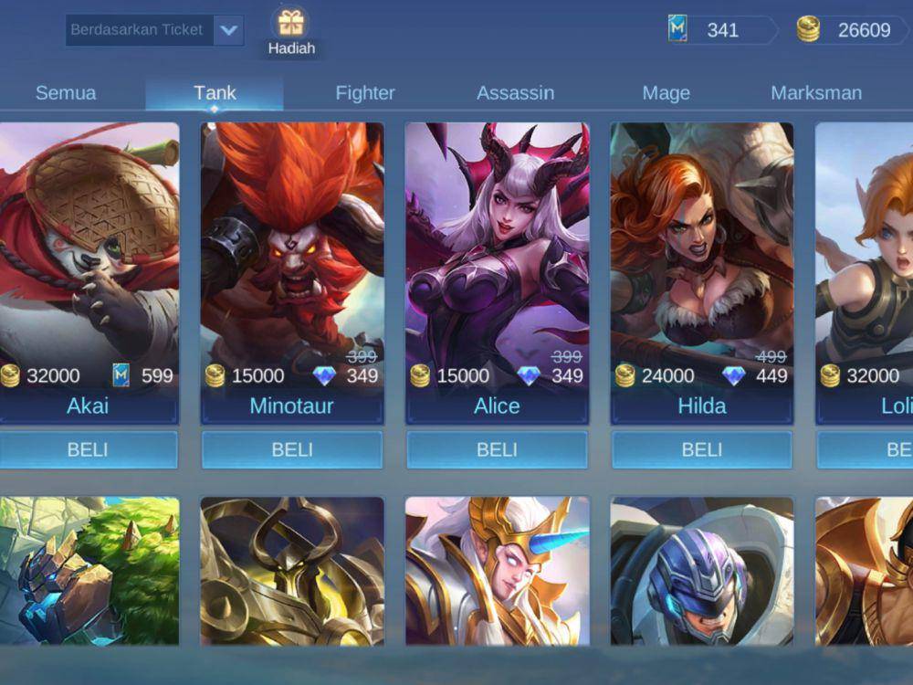 potret hero tank di Mobile Legends (dok. Moonton/Mobile Legends)